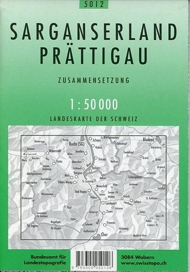 Produktbild: 5012 Sarganserland - Pr&auml;ttigau