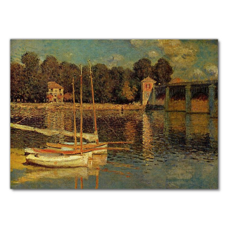 Produktbild: Lais Puzzle Claude Monet - Br&uuml;cke von Argenteuil 1000 Teile