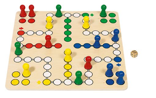 Produktbild: Brettspiel Ludo