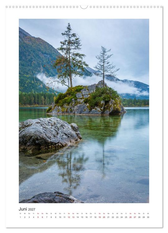 Produktbild: Ein Jahr am Hintersee (hochwertiger Premium Wandkalender 2027 DIN A2 hoch), Kunstdruck in Hochglanz