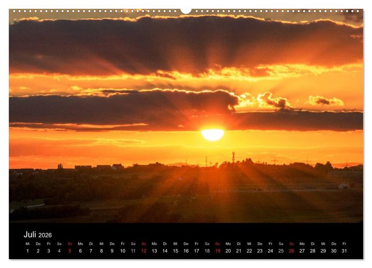 Produktbild: Hanau und Umgebung (hochwertiger Premium Wandkalender 2026 DIN A2 quer), Kunstdruck in Hochglanz