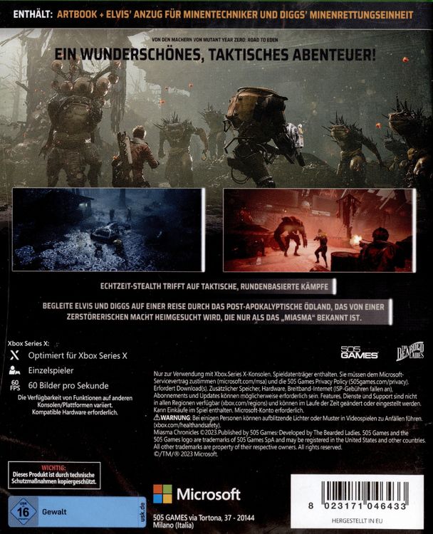 Produktbild: Miasma Chronicles
