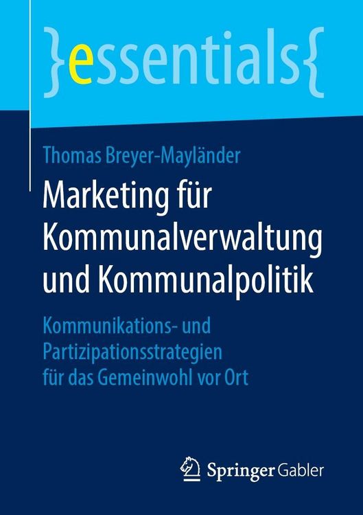 Produktbild: Marketing f&uuml;r Kommunalverwaltung und Kommunalpolitik