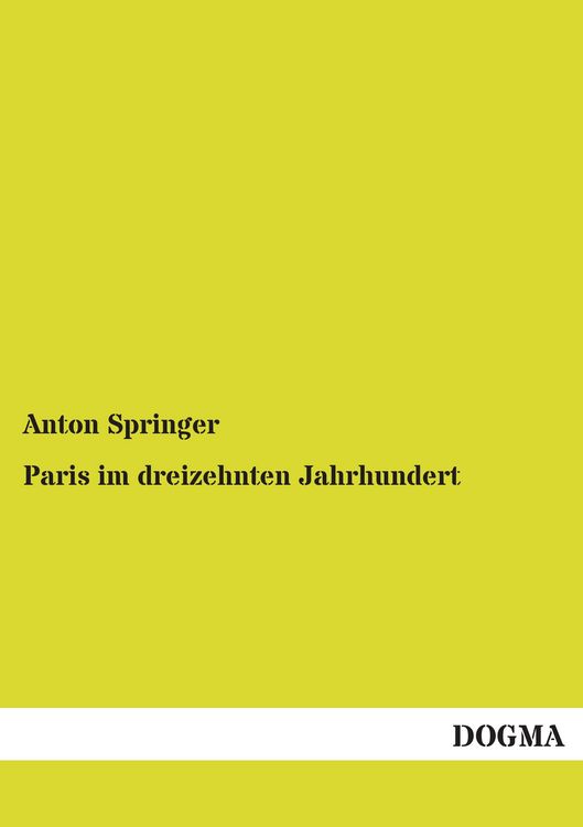Produktbild: Paris im dreizehnten Jahrhundert