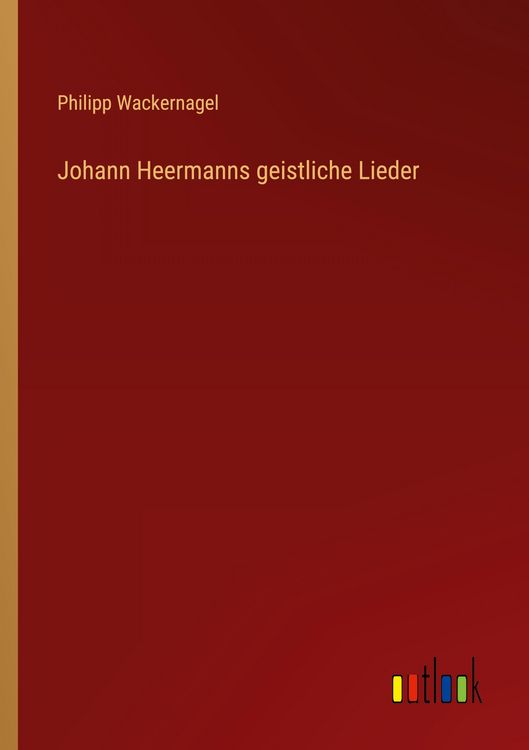 Produktbild: Johann Heermanns geistliche Lieder