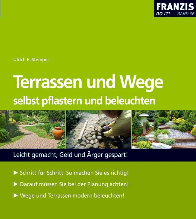 Produktbild: Terrassen und Wege selbst pflastern und beleuchten