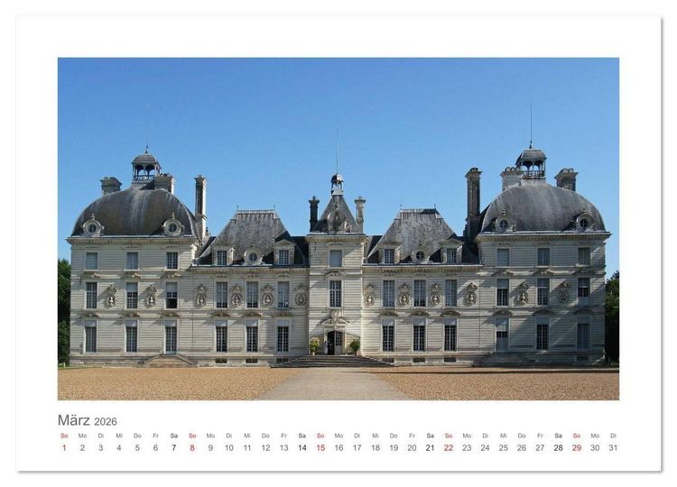 Produktbild: Unterwegs an der Loire (hochwertiger Premium Wandkalender 2026 DIN A2 quer), Kunstdruck in Hochglanz