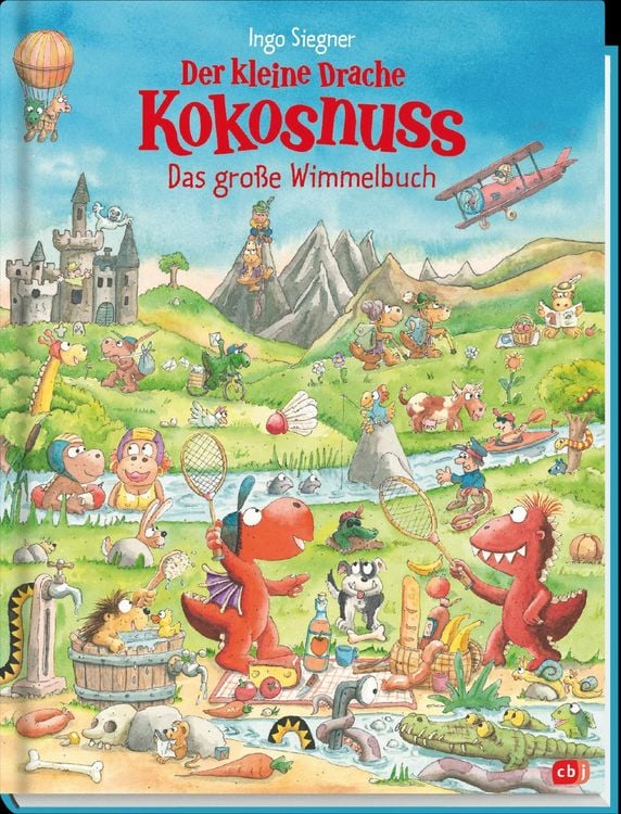 Produktbild: Der kleine Drache Kokosnuss - Das gro&szlig;e Wimmelbuch