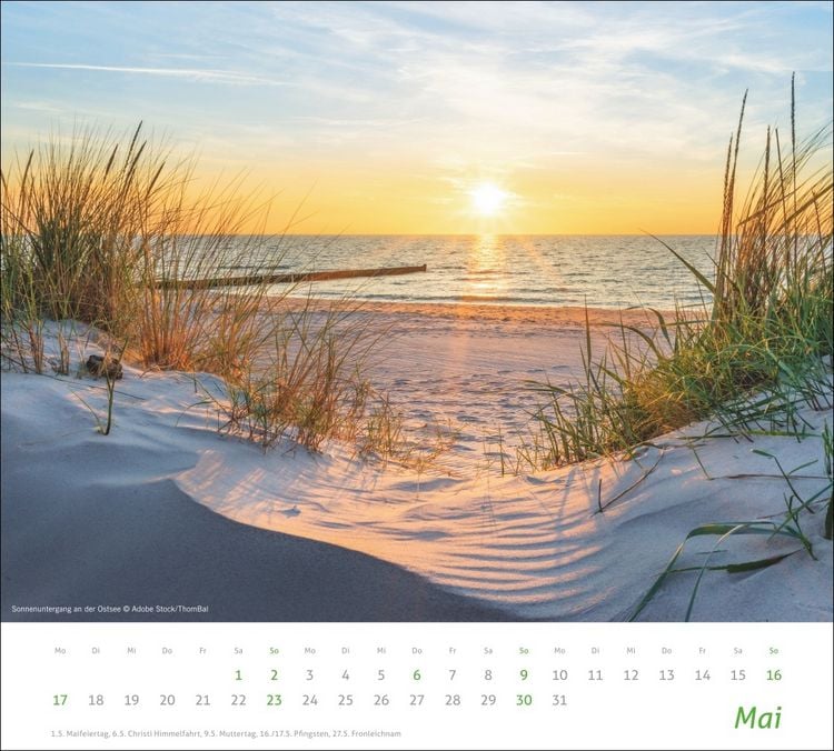Produktbild: times&more Sonnige Momente Bildkalender 2027