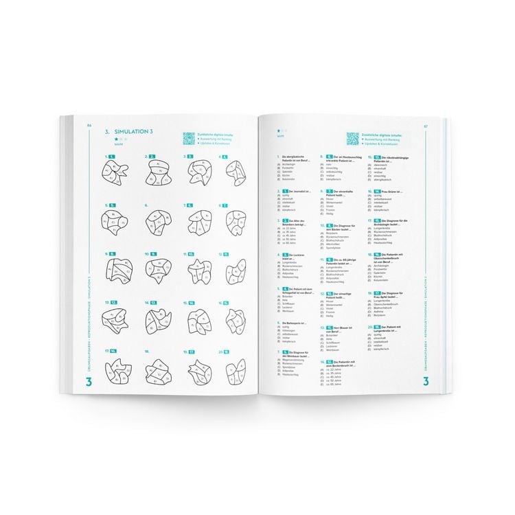 Produktbild: MedGurus - TMS &Uuml;bungsbuch Figuren lernen und Fakten lernen