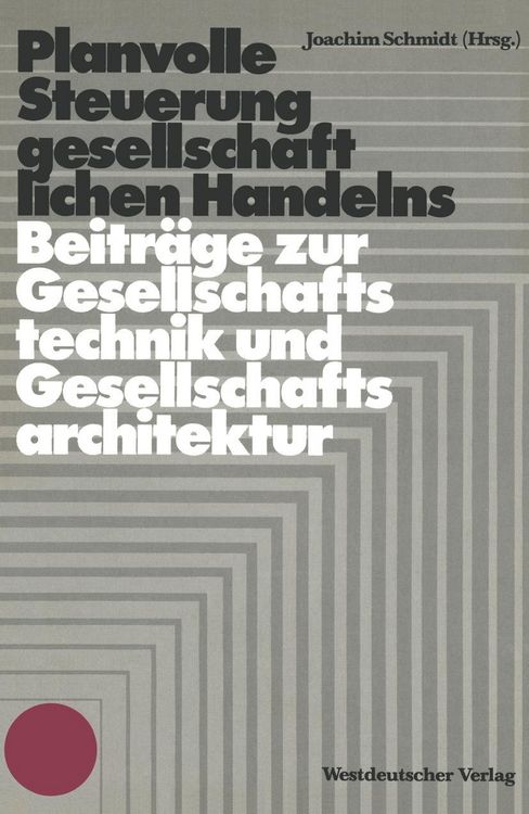 Produktbild: Planvolle Steuerung gesellschaftlichen Handelns