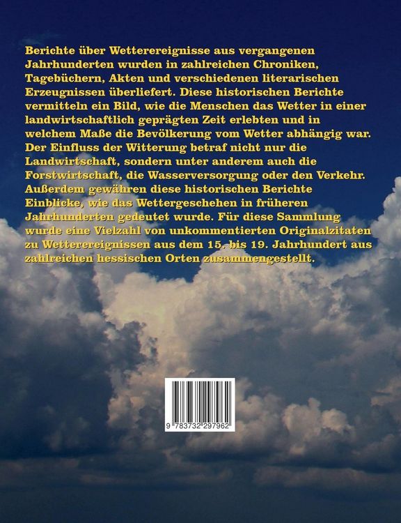Produktbild: Hessische Wetterchronik