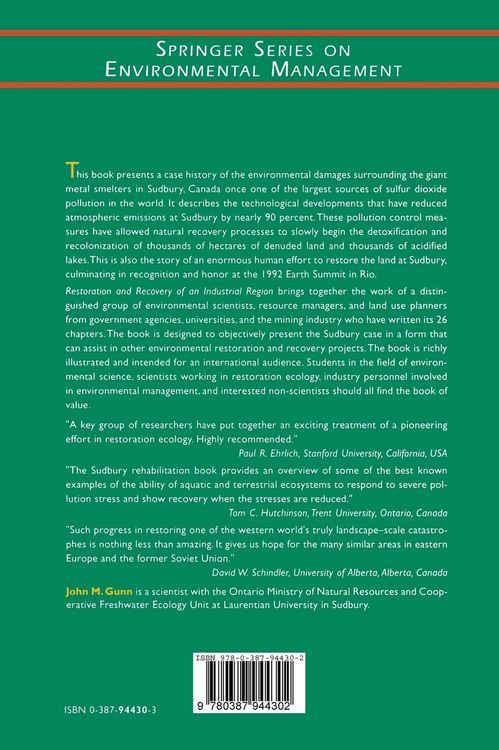 Produktbild: Restoration and Recovery of an Industrial Region