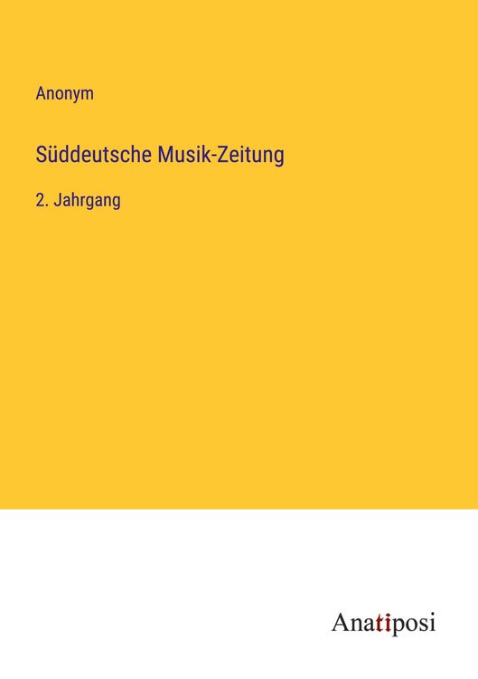Produktbild: S&uuml;ddeutsche Musik-Zeitung