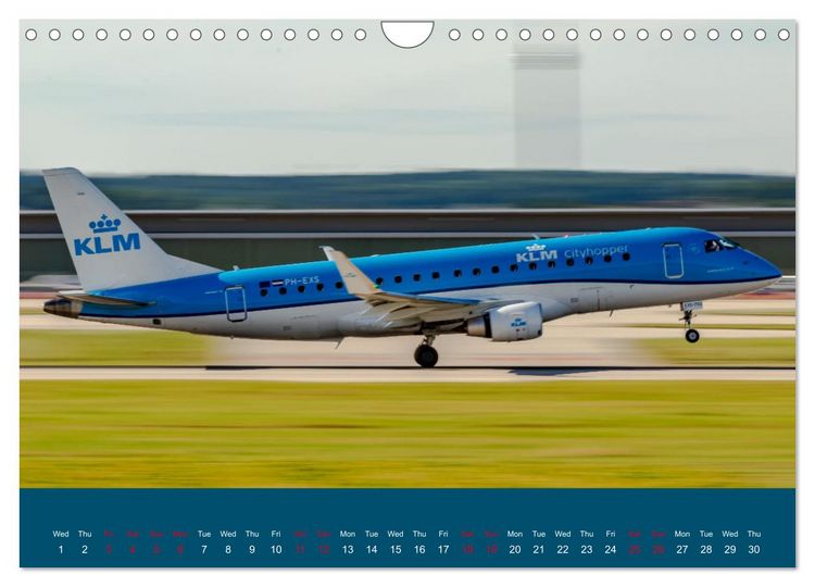 Produktbild: Panning Aviation Photography (Wall Calendar 2026 DIN A4 landscape), CALVENDO 12 Month Wall Calendar