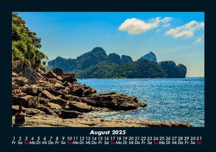 Produktbild: Meereslandschaften 2025 Fotokalender DIN A5
