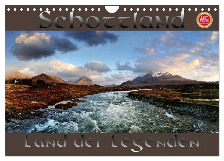 Produktbild: Schottland - Land der Legenden (Wandkalender 2026 DIN A4 quer), CALVENDO Monatskalender