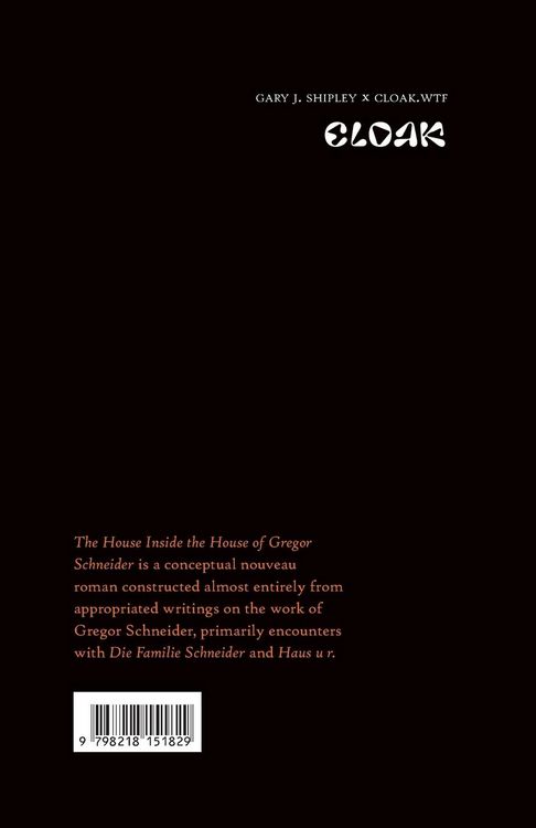 Produktbild: The House Inside the House of Gregor Schneider