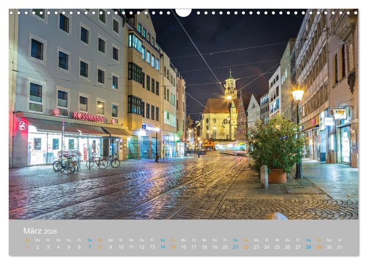 Produktbild: Augsburg - Stadt der Renaissance (Wandkalender 2026 DIN A3 quer), CALVENDO Monatskalender