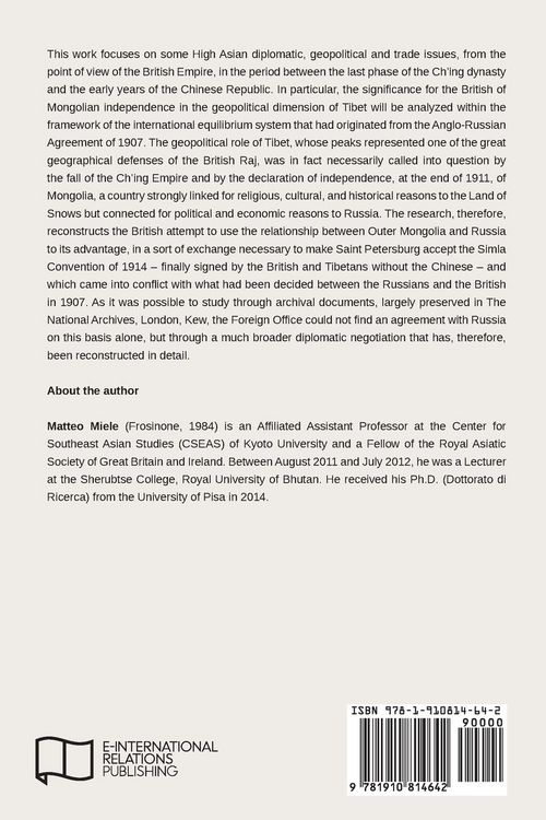 Produktbild: Mongolian Independence and the British