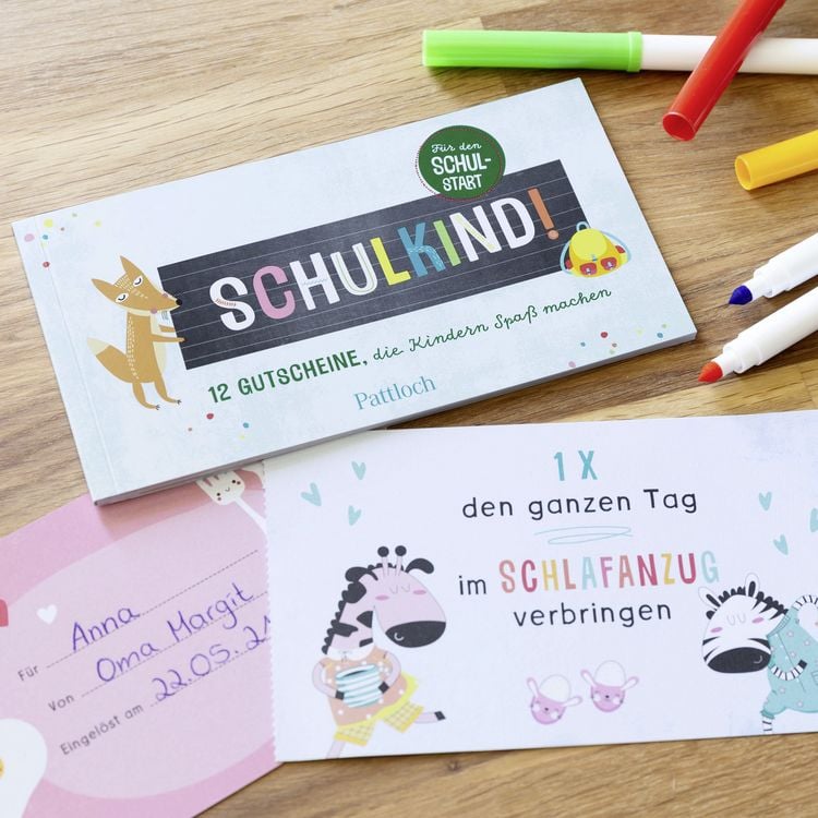 Produktbild: Schulkind! 12 Gutscheine, die Kindern Spaß machen
