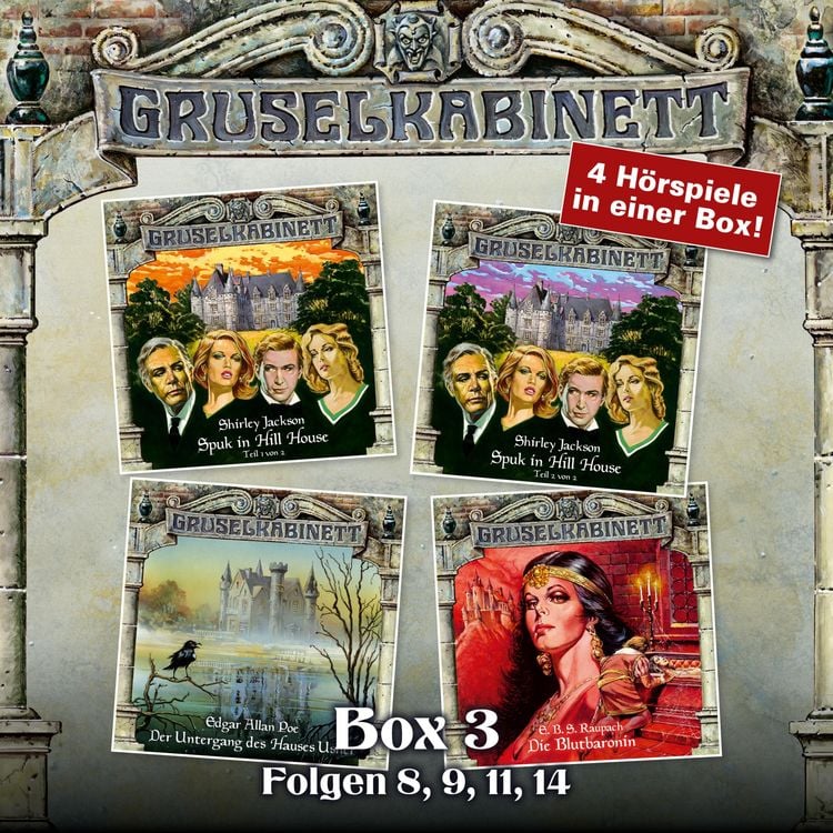 Produktbild: Gruselkabinett - Folgen 8, 9, 11, 14