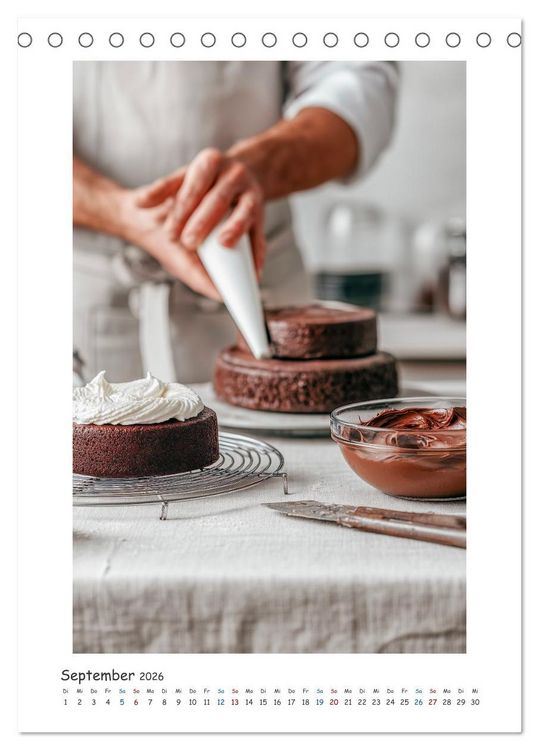 Produktbild: Guten Morgen, B&auml;ckerei (Tischkalender 2026 DIN A5 hoch), CALVENDO Monatskalender