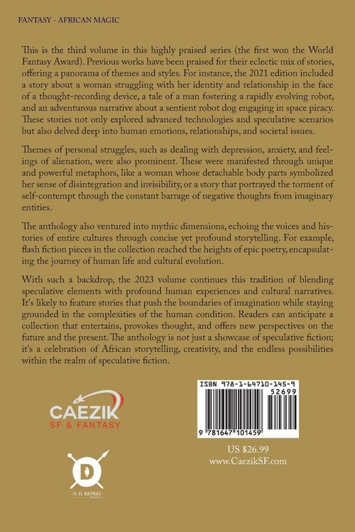 Produktbild: The Year's Best African Speculative Fiction (2023)