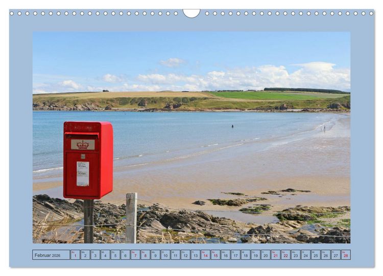 Produktbild: Sie haben Post - Briefk&auml;sten in Schottland (Wandkalender 2026 DIN A3 quer), CALVENDO Monatskalender