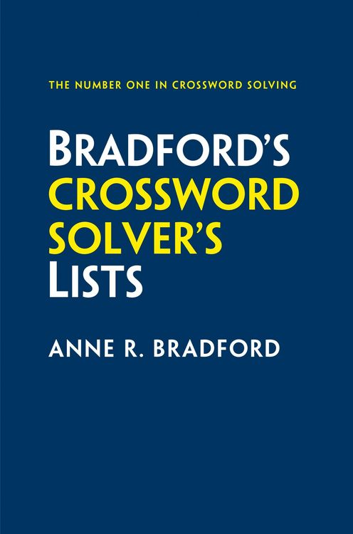 Produktbild: Bradford's Crossword Solver's Lists