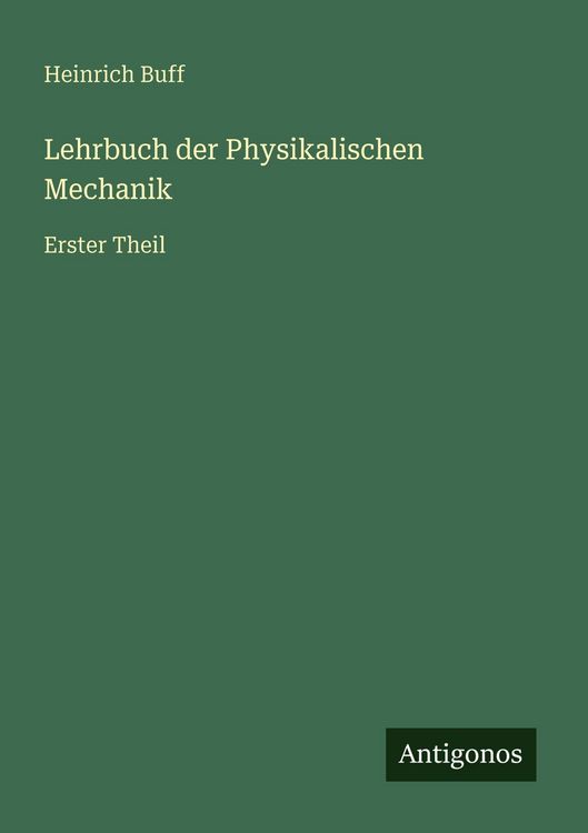 Produktbild: Lehrbuch der Physikalischen Mechanik