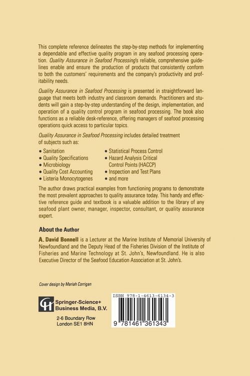 Produktbild: Quality Assurance in Seafood Processing: A Practical Guide