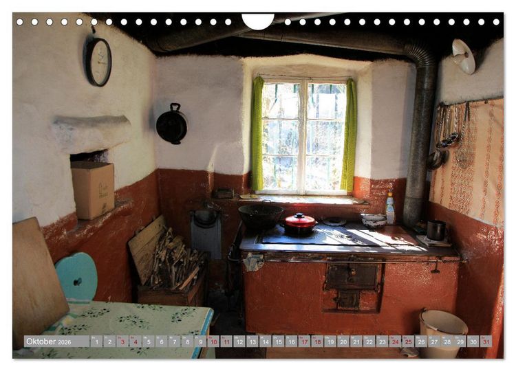 Produktbild: Ultental Wundersch&ouml;ne alte Bauernh&auml;user (Wandkalender 2026 DIN A4 quer), CALVENDO Monatskalender