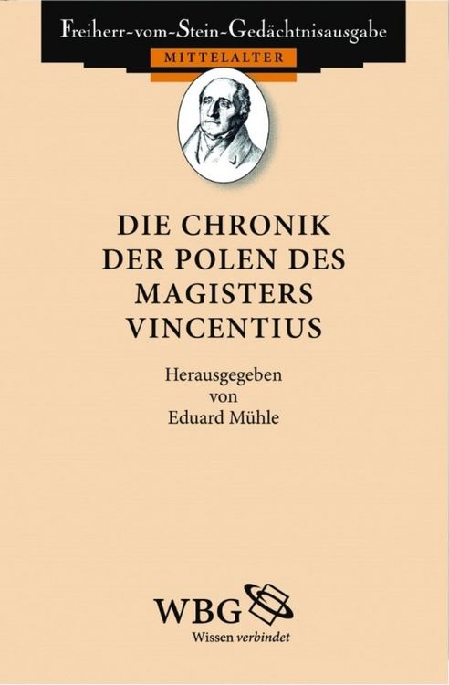 Produktbild: Die Chronik der Polen des Magisters Vincentius