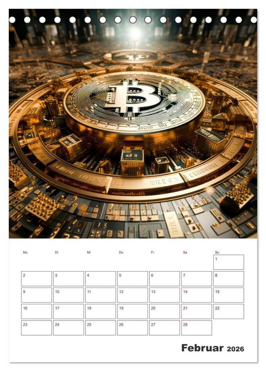 Produktbild: KRYPTO Cooler Terminplaner (Tischkalender 2026 DIN A5 hoch), CALVENDO Monatskalender
