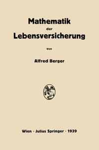 Produktbild: Mathematik der Lebensversicherung
