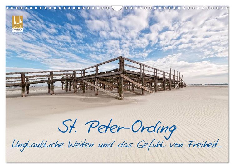 Produktbild: St. Peter-Ording (Wandkalender 2026 DIN A3 quer), CALVENDO Monatskalender