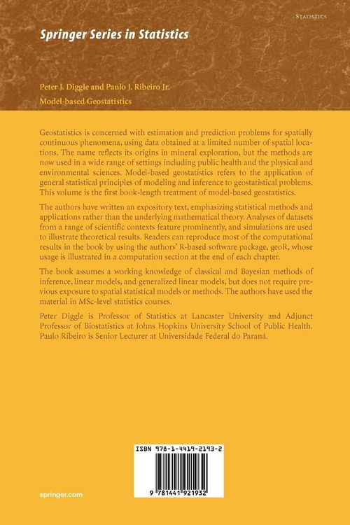 Produktbild: Model-based Geostatistics