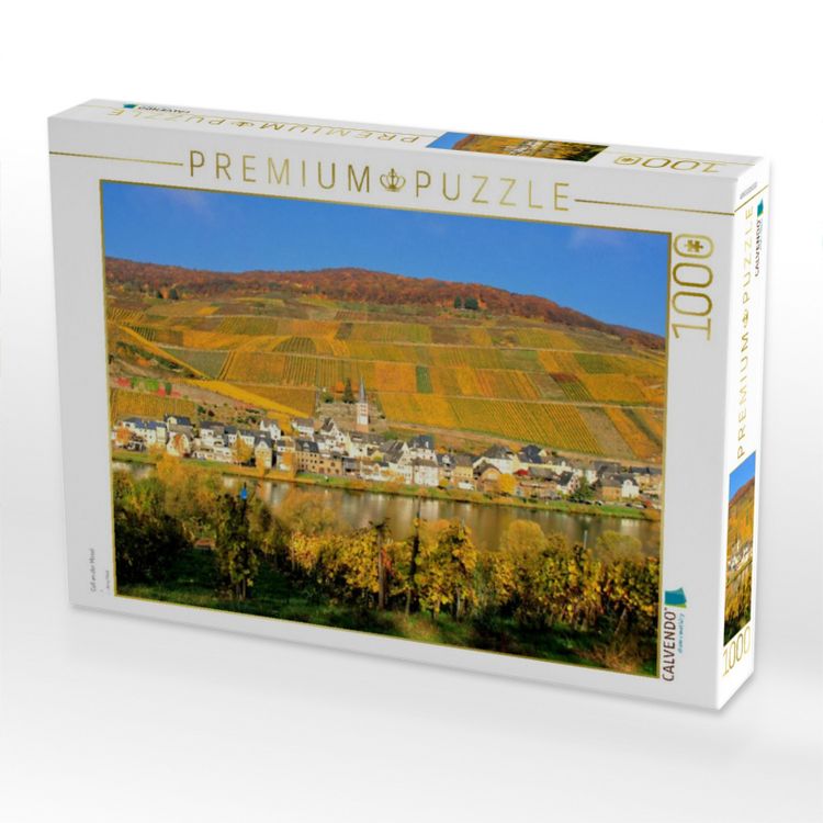 Produktbild: CALVENDO Puzzle Cell an der Mosel | 1000 Teile Lege-Gr&ouml;&szlig;e 64x48cm Foto-Puzzle f&uuml;r gl&uuml;ckliche Stunden