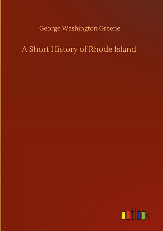 Produktbild: A Short History of Rhode Island