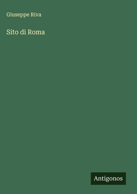 Produktbild: Sito di Roma