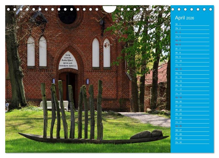 Produktbild: Boltenhagen 2026 (Wandkalender 2026 DIN A4 quer), CALVENDO Monatskalender