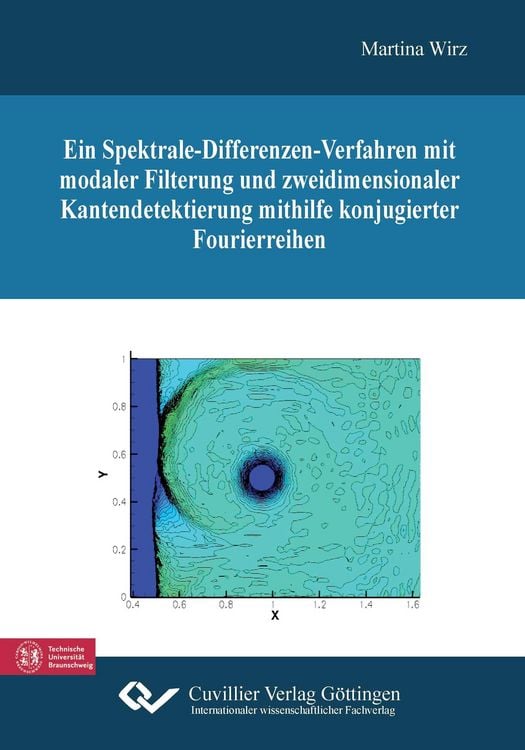 Produktbild: Ein Spektrale-Differenzen-Verfahren mit modaler Filterung und zweidimensionaler Kantendetektierung mithilfe konjugierter Fourierreihen