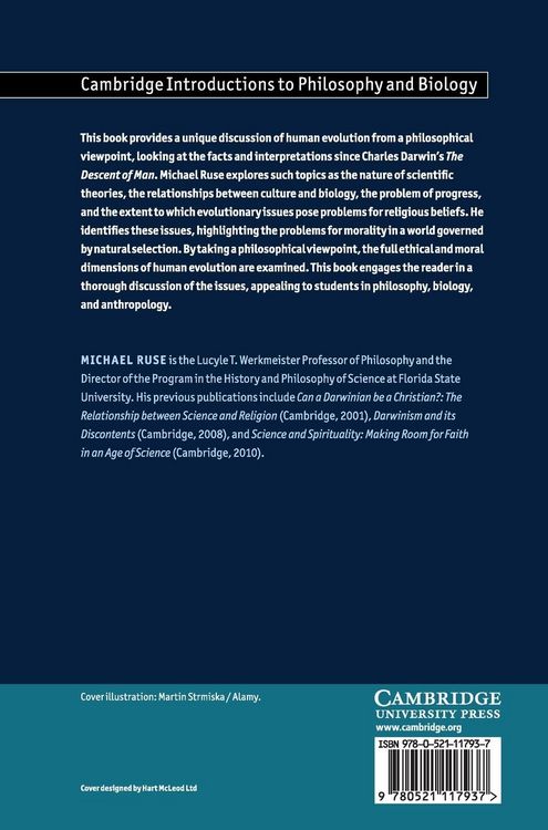 Produktbild: The Philosophy of Human Evolution