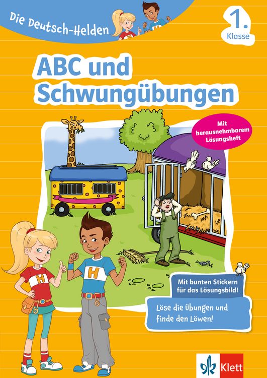 Produktbild: Die Deutsch-Helden ABC und Schwung&uuml;bungen 1. Klasse