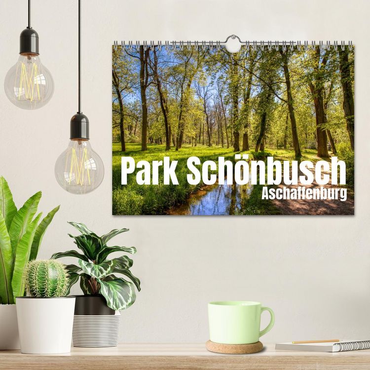 Produktbild: Park Sch&ouml;nbusch Aschaffenburg (Wandkalender 2026 DIN A4 quer), CALVENDO Monatskalender