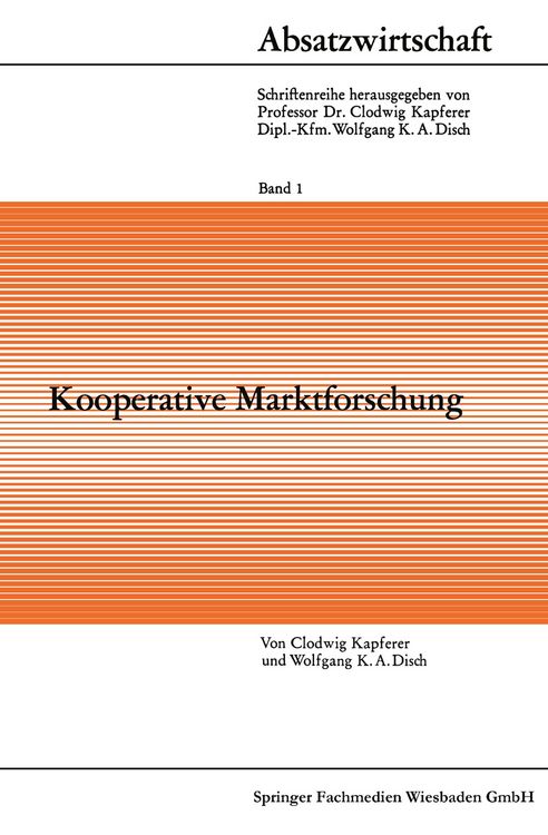 Produktbild: Kooperative Marktforschung
