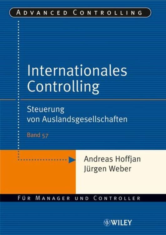Bild vom Artikel Internationales Controlling vom Autor Andreas Hoffjan