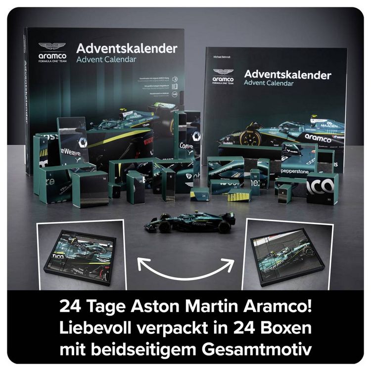 Produktbild: FRANZIS 67325 - Aston Martin Aramco Formel 1 Adventskalender