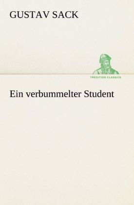Produktbild: Ein verbummelter Student